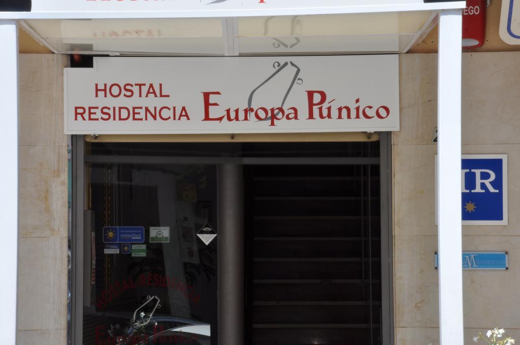 Hostal Residencia Europa Punico Ibiza Town Ngoại thất bức ảnh